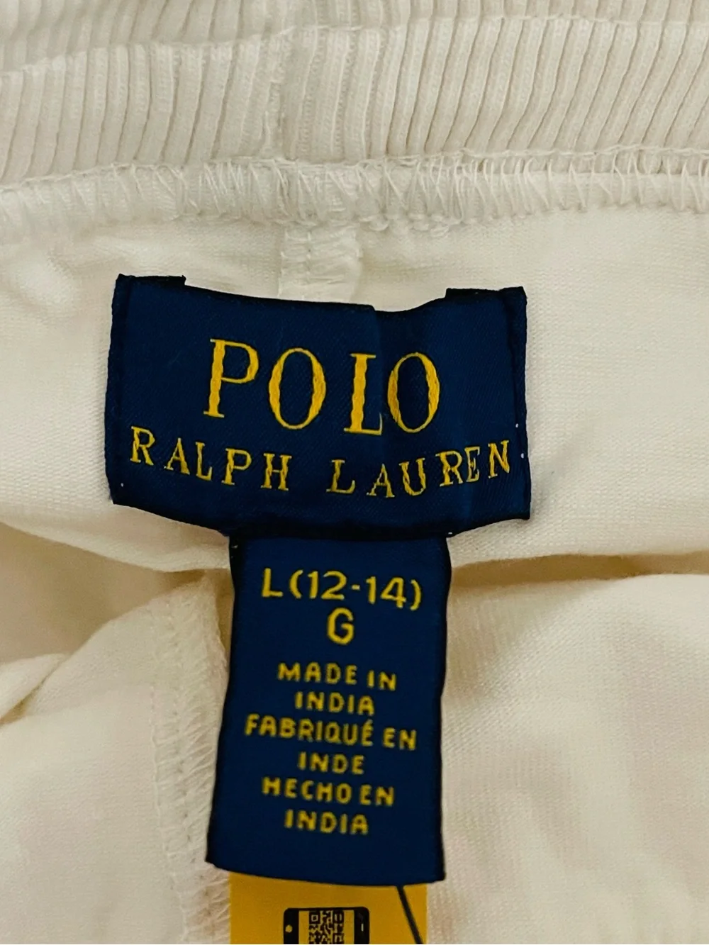 NWT-RALPH LAUREN Polo Big Girls Pleated Jersey Skort Size L 12-14